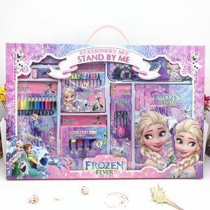 ✅Kids Coloring Stationery Gift Set Kids Gift Set (Pencil Box + Coloring Sets)