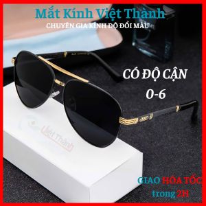 M288 [có độ cận sẵn) Kính mát nam phân cực thời trang cao cấp nhận làm cận theo yêu cầu
