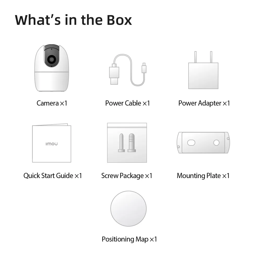 IMOU รุ่น Ranger 2 กล้องวงจรปิด WIFI ภายใน คมชัด 2-4 MP และ รุ่น 2C คมชัด 5MP มี Soft AP Version พูดคุยโต้ตอบ ประกัน 2 ปี