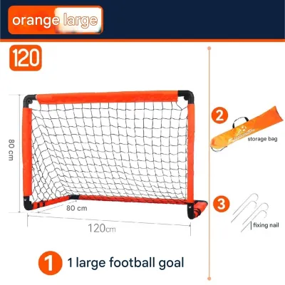 Anakkid---Childrens football toy folding outdoor sports football goal simple and portable