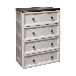 Megabox Drawer  5 / 4 Layers Beige Gray