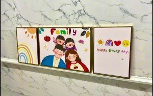 Tranh Gia Đình Gắn Kết Tranh Canvas Tranh Tráng Gương Tranh Trang Trí Phòng
