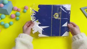 Prince Party Crown Treat Blue and Gold Candy Goodies Party Supplies for Baby Shower Boy Birthday Decorations 5.95 x 3 x 7.5 Inch (12 Pieces)