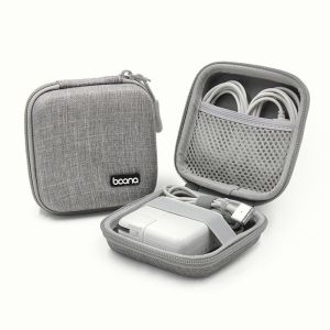 11*11cm MacBook Charger Power Adapter/Data Cable Case EVA Travel Electronic Organizer For MacBook Charger