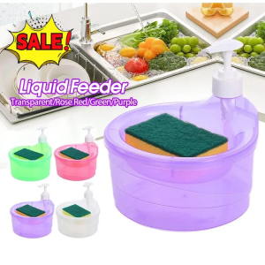 Soap Dispenser Storage Scrubber Soap Box Bright Colors Classification Meet User Preferences