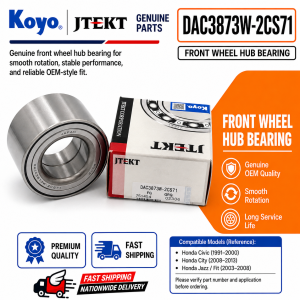 Front Wheel Bearing for Honda Civic 1991-1999 DAC3873W-2CS71