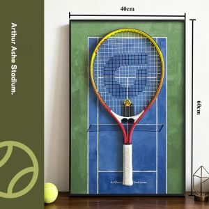xpkQ Tennis Racket Display Frame Wall Hanging Aluminum Alloy Decoration Frame Stylish Creative Sporty Frame Artistic Home Decor 5Y6Z3