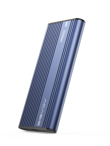 Acasis 20Gbps Tool-Free M.2 NVMe SATA Dual Protocol SSD Enclosure High-Speed Portable External Hard Drive Case for Solid State Disk(Ships Locally — Delivered in 3 Days)