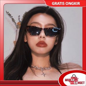 Murah Banget - Kacamata Persegi Baru Versi Korea / Kacamata Fashion Anti UV Retro / Kacamata Korean Style