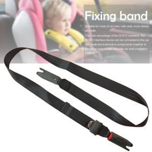 LGJGHJG Adjustable Car Child Safety Seat Belt Universal 2-point Strap Seat Fixing Band Automotive Accessories Soft Interface Connection Strap Baby Safety