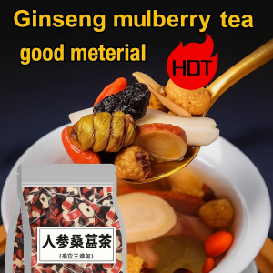 Powerful Kidney Tea – Organic Ginseng & Mulberry Leaf Herbal Blend for Kidney Support Detox & Vitality. Caffeine-Free Tea Bags with Goji Berries Licorice & Antioxidant. Try Now!