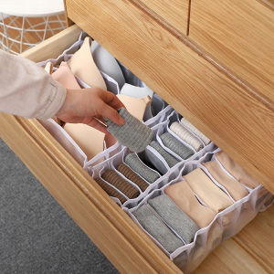 Free Gift Home New Foldable Closet Organizer For Underwear Cotton Underwear Storage Box Socks Bra And Panty Drawer Organizer Drawer