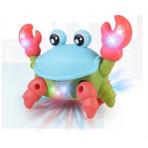 Con cua chạy pin có phát nhạc và đèn cho bé - ĐỒ CHƠI CHO BÉ - SP0429