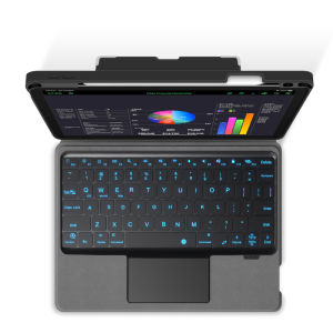 Magic Keyboard for iPad Air 5th 4th Generation 10.9 inch iPad Pro 11 12.9 iPad 7th 8th 9th 10.2 10.5 with Touchpad Backlight Keyboard Smart Cover