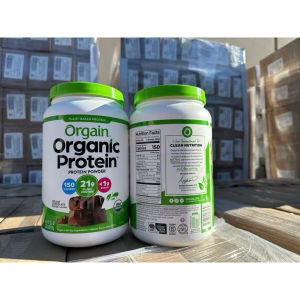 Bột Protein Thực Vật Hữu Cơ Orgain Organic 21g 50 Superfoods Gluten-Free & Vegan Low Sugar 1.2kg - Hỗ trợ phục hồi sức khỏe tăng cường miễn dịch và cải thiện tiêu hóa. Phù hợp cho người tập thể thao người ăn chay người cần bổ sung dinh dưỡng hoặc đa