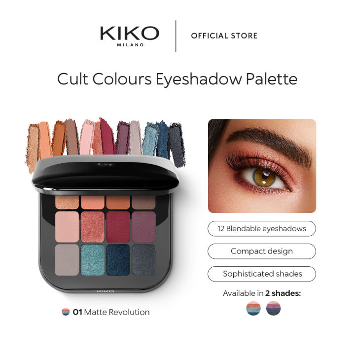 KIKO Milano Cult Colours Eyeshadow Palette | Lazada PH