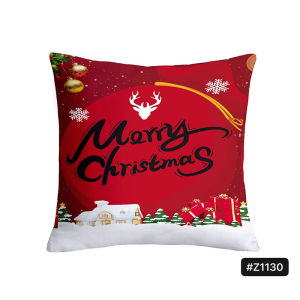Christmas Series Throw pillow case Cotton Sofa Pillow case 45cmX45cm(18X18Inch) Cushion cover For Home Decor