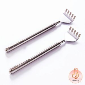 ไม้เกาหลัง สแตนเลส แบบพกพา ยืดหดได้ ราคาต่อชิ้น Stainless steel back scratcher