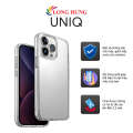 Ốp lưng chống sốc Uniq Hybrid LifePro Xtreme dành cho iPhone 15 Pro Max/13 Series - Hàng chính hãng - Kiểu dáng thời trang, khả năng chống sốc hiệu quả, bảo vệ thiết bị toàn diện. 