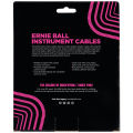 Ernie Ball P06044 Coiled Straight to Straight Instrument Cable, Black, 30ft. 