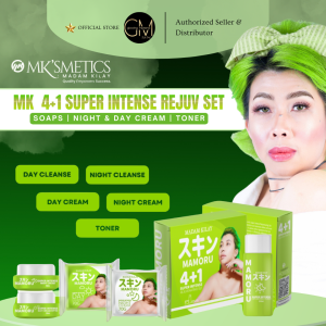 MK Mamoru Skincare Products by MKSMETICS – Rejuvenating Set SPF60 Sunscreen Milky White Lotion Toner Serum & More | Glowing Morena by DK