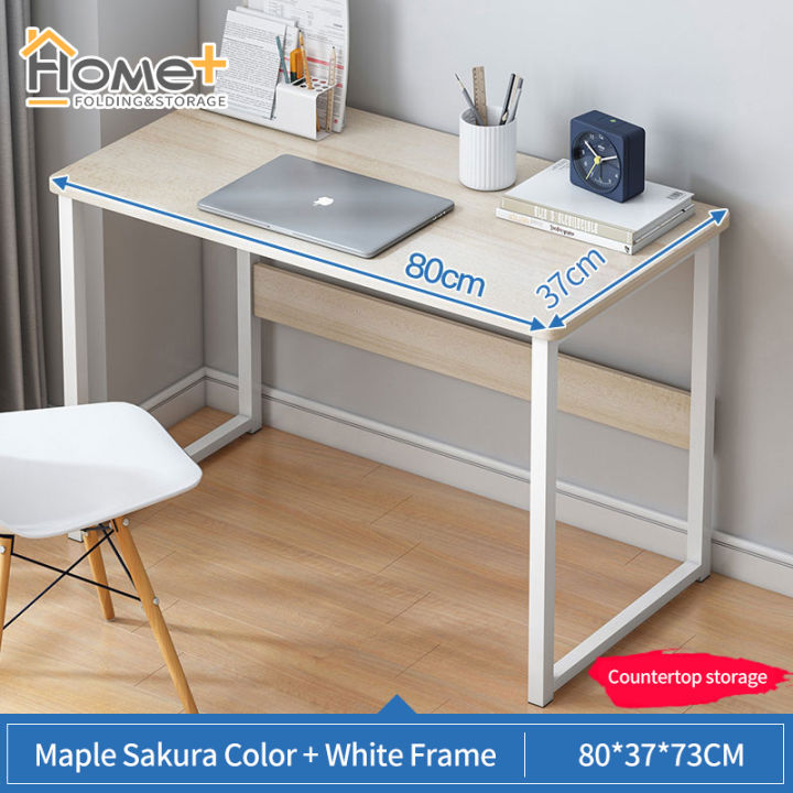 (HOME+) Desk/computer desk/dining table apartment study bedroom simple ...