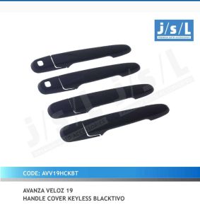 PROMO JSL Cover Handle Pintu Avanza Veloz Xenia 2019 Keyless Blacktivo Grosir Accesoris Murah Bisa COD