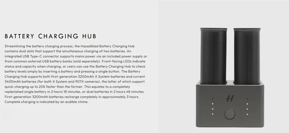 Hasselblad Battery Charging Hub for X System | Lazada Singapore