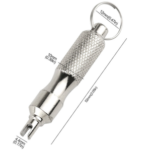 Car Bicycle Motorcycle Tire Stainless Steel Screwdriver Car Tyre Valve Core Remover Repair Tool