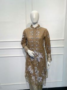 Kebaya tunik mewah part 1 tille payet mutiara Kebaya sanghai busui kebaya lamaran terbaru kebaya modern tunik kebaya