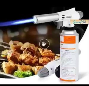 Portable Metal Flame  Flame   Camping Gas Torch Butane Gas Torch Butane Burner Welding Fire MakerFlame
