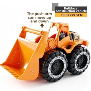 COMEMECO Chống va đập Đồ chơi xe vận tải kỹ thuật Nhựa 5 Kiểu Dáng Máy máy xúc máy ủi Bộ sưu tập quà tặng cho trẻ em Mô hình xe tải cần cẩu dành cho bé trai