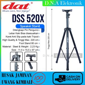 Stand Speaker DAT DSS 520-X Tripod Universal High Quality Heavy Stand Tripod Speaker