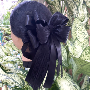 hair bow โบว์ติดผม กิ๊บติดผม เน็ตติดผม คลุมผม โบว์พยาบาล โบว์ใหญ่ โบว์ข้าราชการ อุปกรณ์ตกแต่งผม ริบบิ้นโบว์ เครื่องประดับผม แฟชั่น