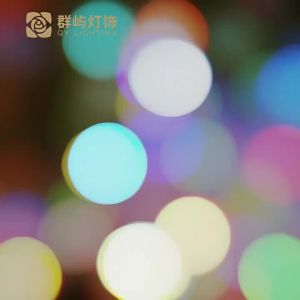 SXH  Outdoor LED Colorful Glass Lantern Park Lighting Landscape Hanging Tree Wishing Bottle Lamp Night Scene Internet Celebrity Glowing Decorative Lamp