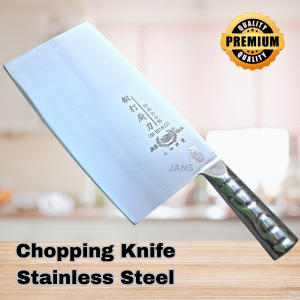 Heavy Duty Stainless Steel Chopping Knife Sharp Kitchen Cleaver Butcher Knife for Meat Vegetables Cooking