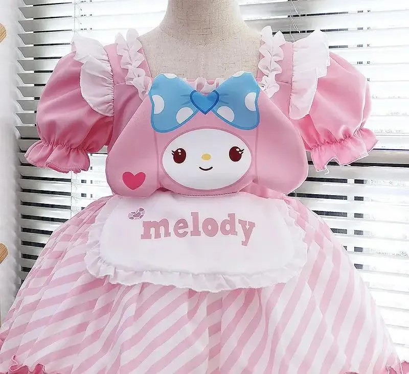 blue dress for baby girl My Melody Tea Party Dress – Dolls Kill main image 0