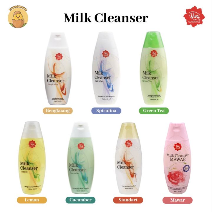 VIVA MILK CLEANSER 100ML - SUSU PEMBERSIH VIVA