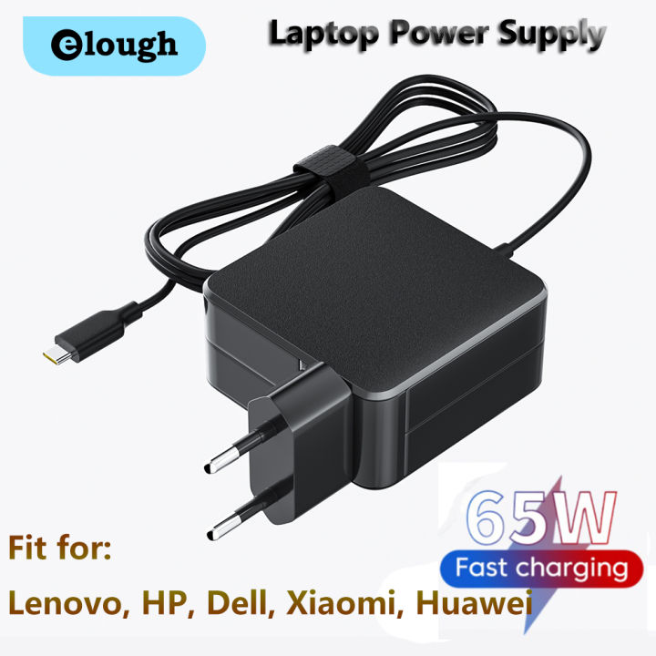 Elough 65W Type C Laptop Power Supply Adapter for HP USB-C
