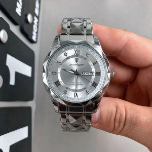 POEDAGAR Watch for Men Original Waterproof Luminous High FASHION Stainless Steel Male Watches