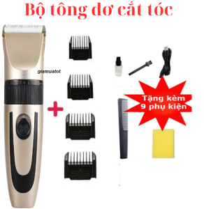 Tông đơ cắt tóc cầm tay cho gia đìnhcho bé Máy hớt tóc sạc điện đa năng