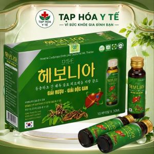 Tạp hóa y tế giải rượu - Giả độc gan DSE Hàn Quốc 10 chai x 30ml