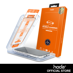 Hoda iPhone 15 Series (Matte) Gaming Anti-Glare Full Coverage Tempered Glass Screen Protector- With Dust-Free Helper