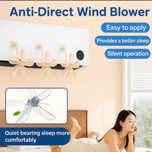 💖Multi-Angle Adjustment Say Goodbye to Direct Blowing Air Conditioner Wind Deflector Wall-Mounted Air Conditioner Universal Confinement New Style Wind Deflector空调导风板