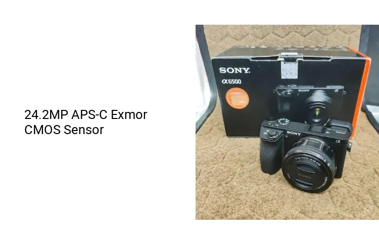 Sony Alpha a6500 Mirrorless Digital Camera with 16-50mm lens