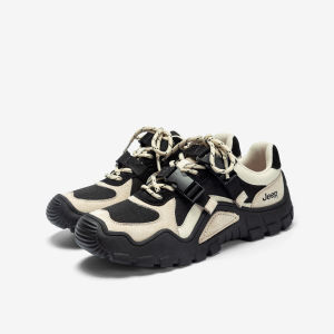 Giày đi bộ đường dài ngoài trời đi bộ đường dài giày nữ thoáng khí thoải mái đế dày giày thể thao thường ngày màu tương phản mẫu mới mùa thu