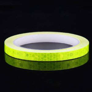 1cm*8m BikeScoter and Helmet  Stickers Reflective Flourescent Tape.