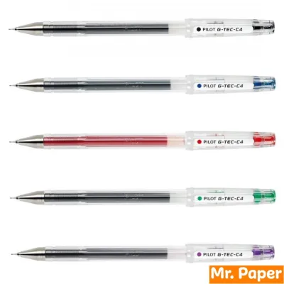 Pilot G-Tec-C Pen | 0.3mm 0.4mm | BL-GC3 BL-GC4 | Gtec Gtech G-tech | Gel Sign | Mr. Paper