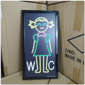 ป้ายไฟLED ห้องน้ำหญิง ป้ายไฟหน้าร้าน เม็ดLED เเบบประหยัดไฟ ป้ายไฟอักษร ตกแต่งหน้าร้าน