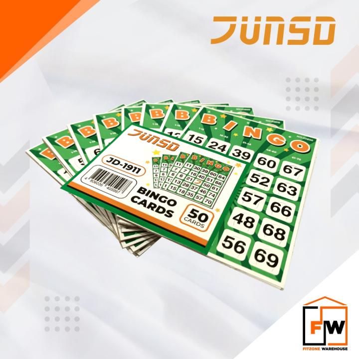Junsd Bingo Card 50 pcs